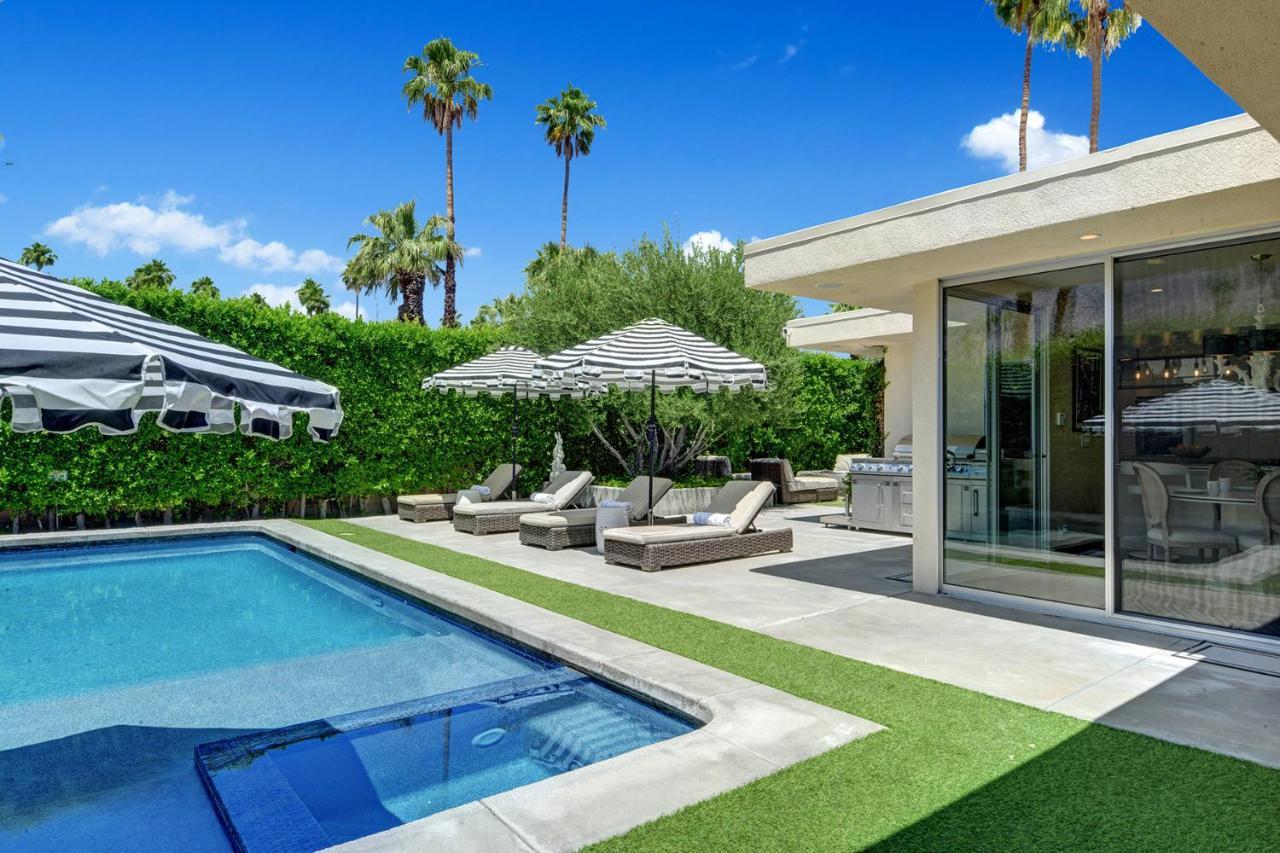 Canyon Palms Estate- Ultra-Luxe, Pool, Spa, Firepit, Outdoor Kitchen & More Palm Springs Exterior foto