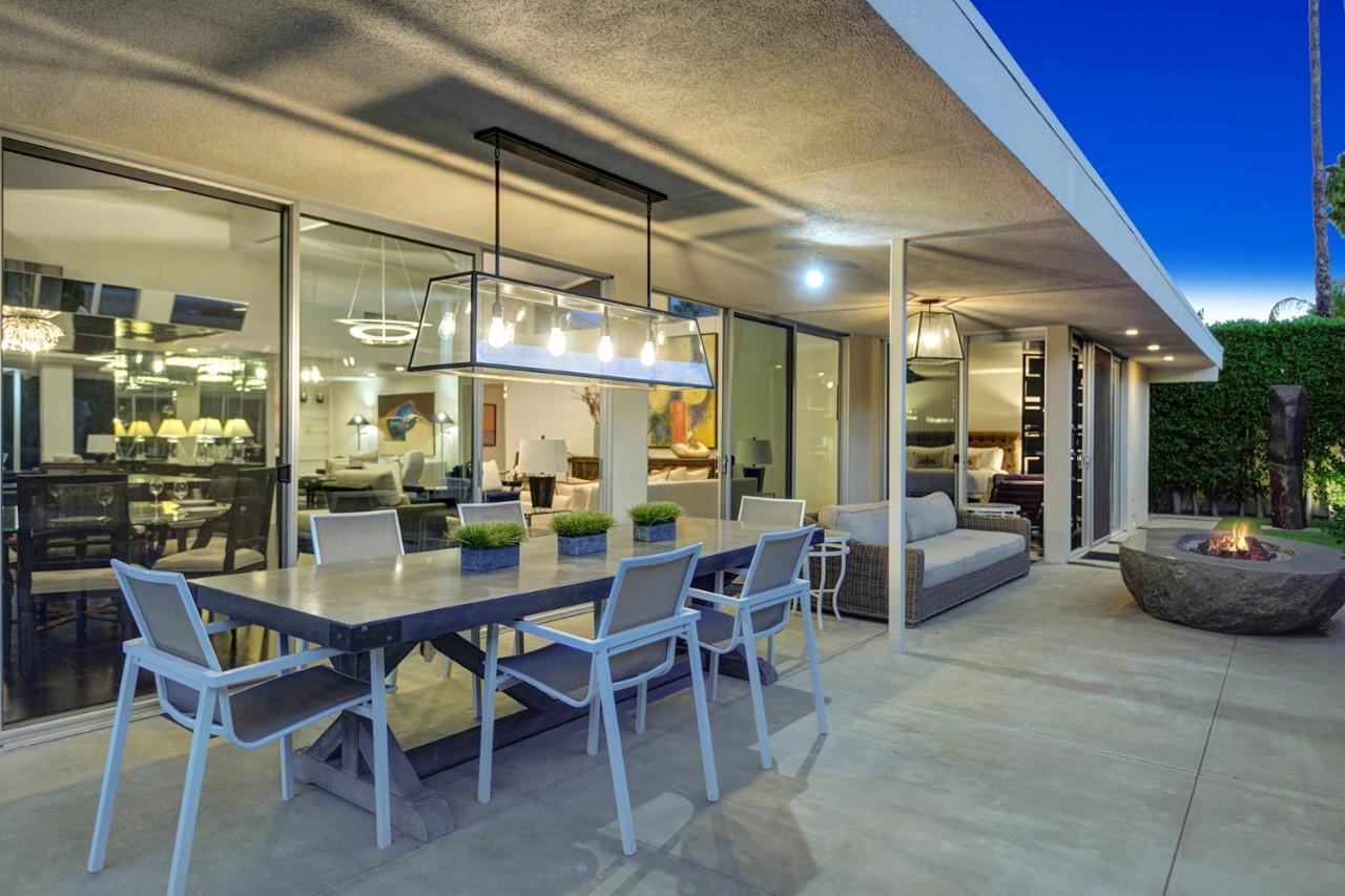 Canyon Palms Estate- Ultra-Luxe, Pool, Spa, Firepit, Outdoor Kitchen & More Palm Springs Exterior foto