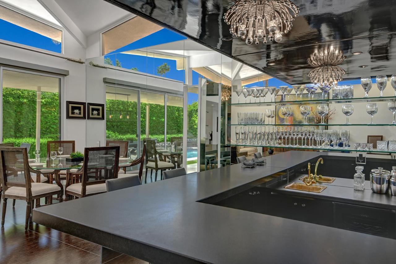 Canyon Palms Estate- Ultra-Luxe, Pool, Spa, Firepit, Outdoor Kitchen & More Palm Springs Exterior foto